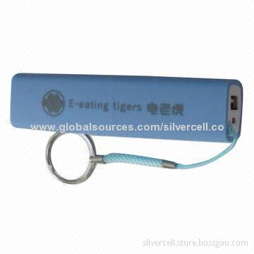 Portable Power Banks for Mobile Phones with CE Mark and 2,600mAh Capacity